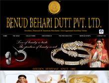 Tablet Screenshot of benudbeharidutt.com